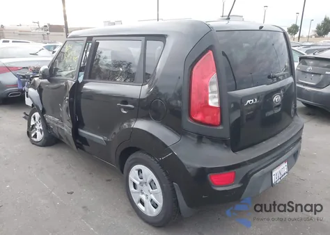 2013 Kia Soul из США, поврежденный, VIN KNDJT2A53D7610618